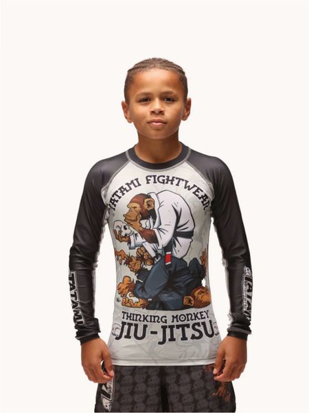 Tatami Rashguard Kids Thinker Monkey